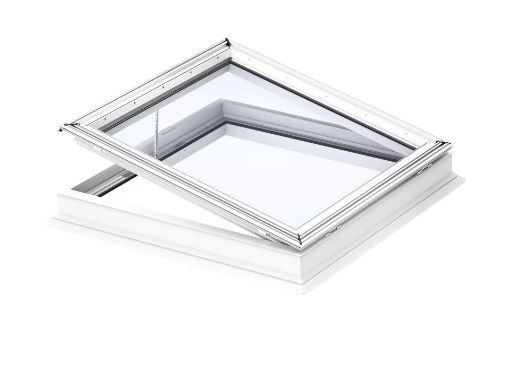Lamekatuseaken elektriline Velux 90x90 pilt